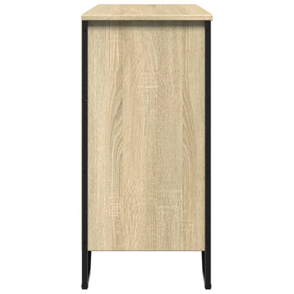 Sideboard Sonoma Oak 91x35.5x74.5 cm Engineered Wood