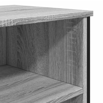 Sideboard Grey Sonoma 91x35.5x74.5 cm Engineered Wood