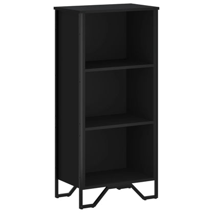 Bookcase Black 50x31x106 cm Engineered Wood