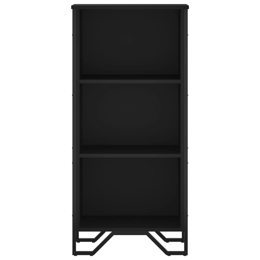 Bookcase Black 50x31x106 cm Engineered Wood