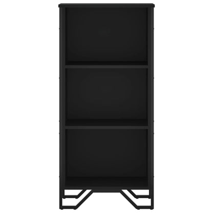 Bookcase Black 50x31x106 cm Engineered Wood