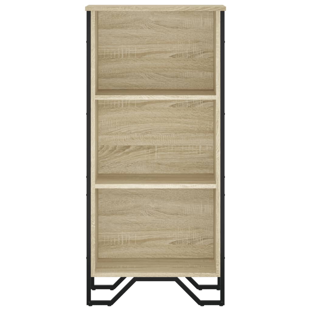 Bookcase Sonoma Oak 50x31x106 cm Engineered Wood