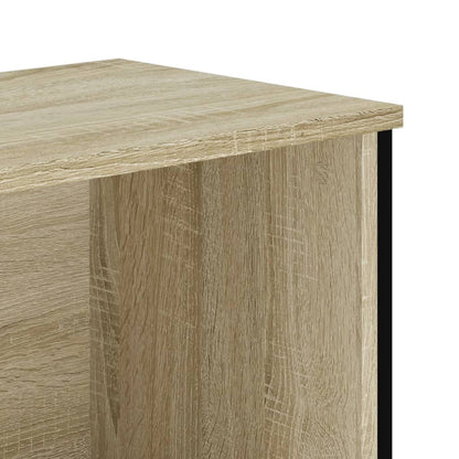 Bookcase Sonoma Oak 50x31x106 cm Engineered Wood