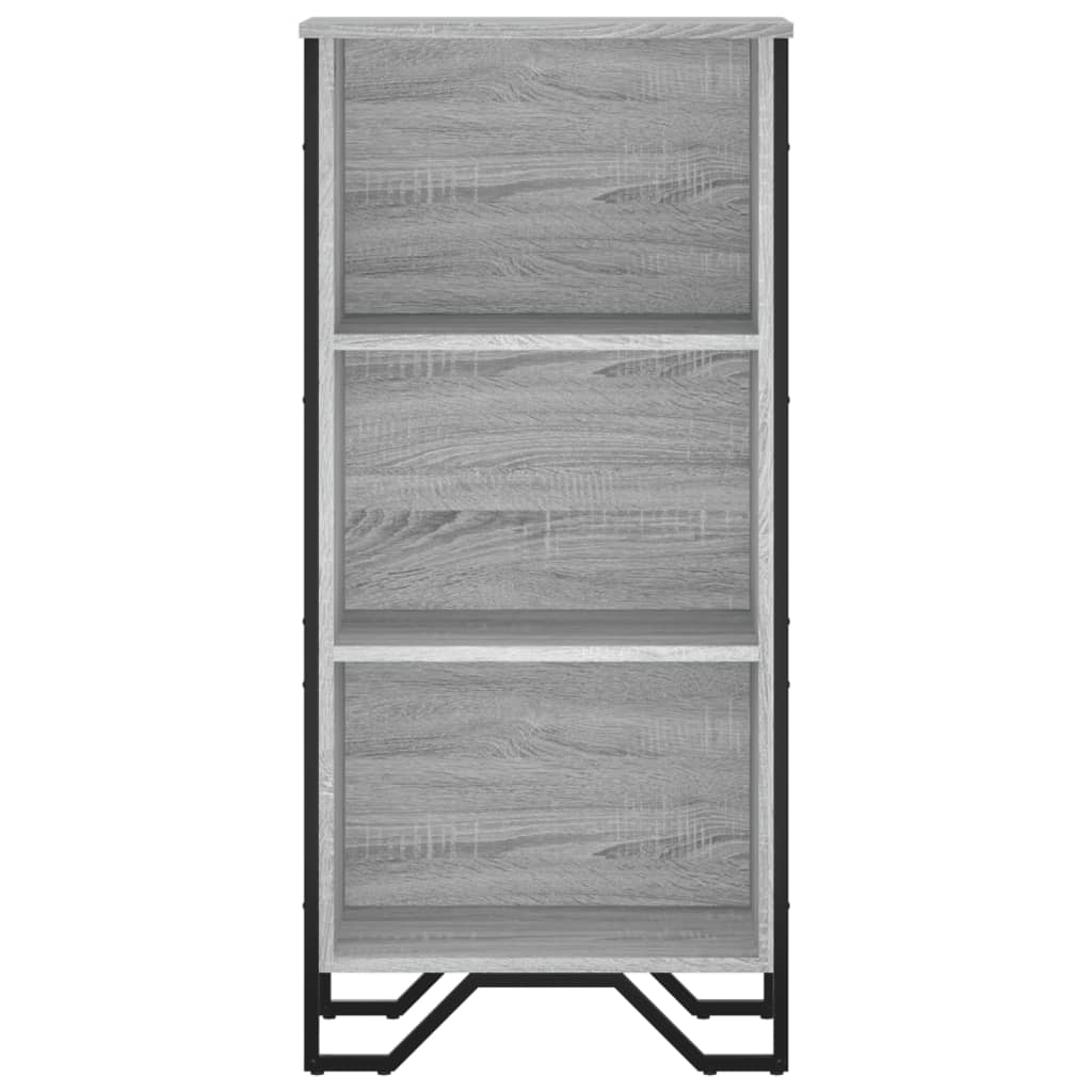 Bookcase Grey Sonoma 50x31x106 cm Engineered Wood