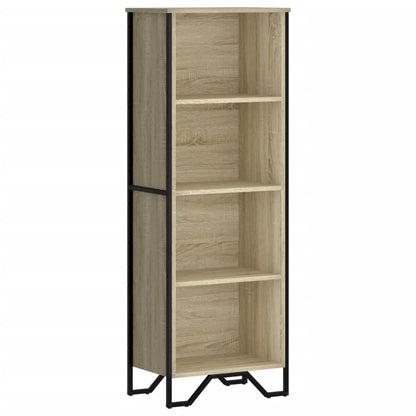 Bookcase Sonoma Oak 50x31x137.5 cm Engineered Wood