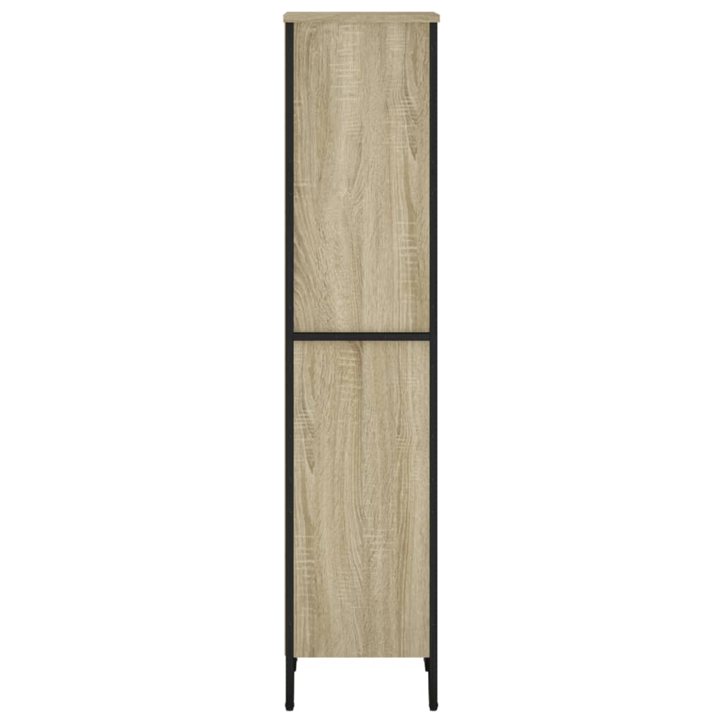 Bookcase Sonoma Oak 50x31x137.5 cm Engineered Wood