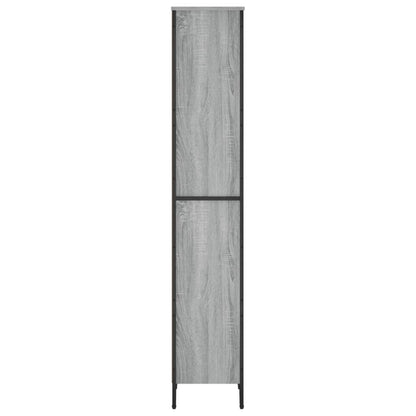 Bookcase Grey Sonoma 50x31x169 cm Engineered Wood