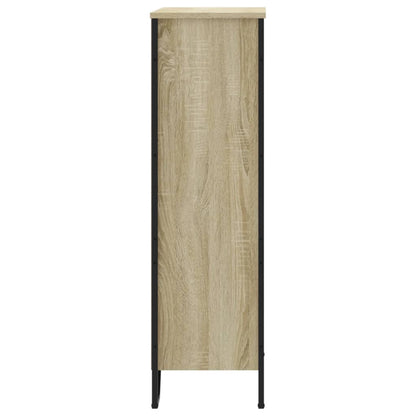 Bookcase Sonoma Oak 80x31x106 cm Engineered Wood