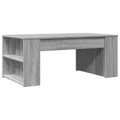 Coffee Table Grey Sonoma 102x55x42 cm Engineered Wood