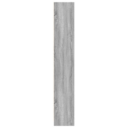 Bookcase Grey Sonoma 57x28.5x174 cm Engineered Wood