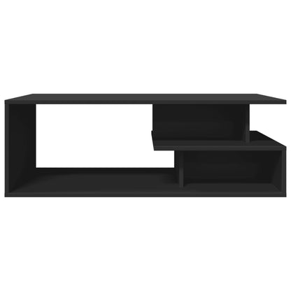 Coffee Table Black 102x55x35 cm Engineered Wood