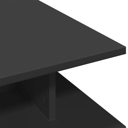 Coffee Table Black 102x55x35 cm Engineered Wood