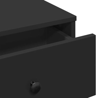 Coffee Table Black 60x45x31 cm Engineered Wood