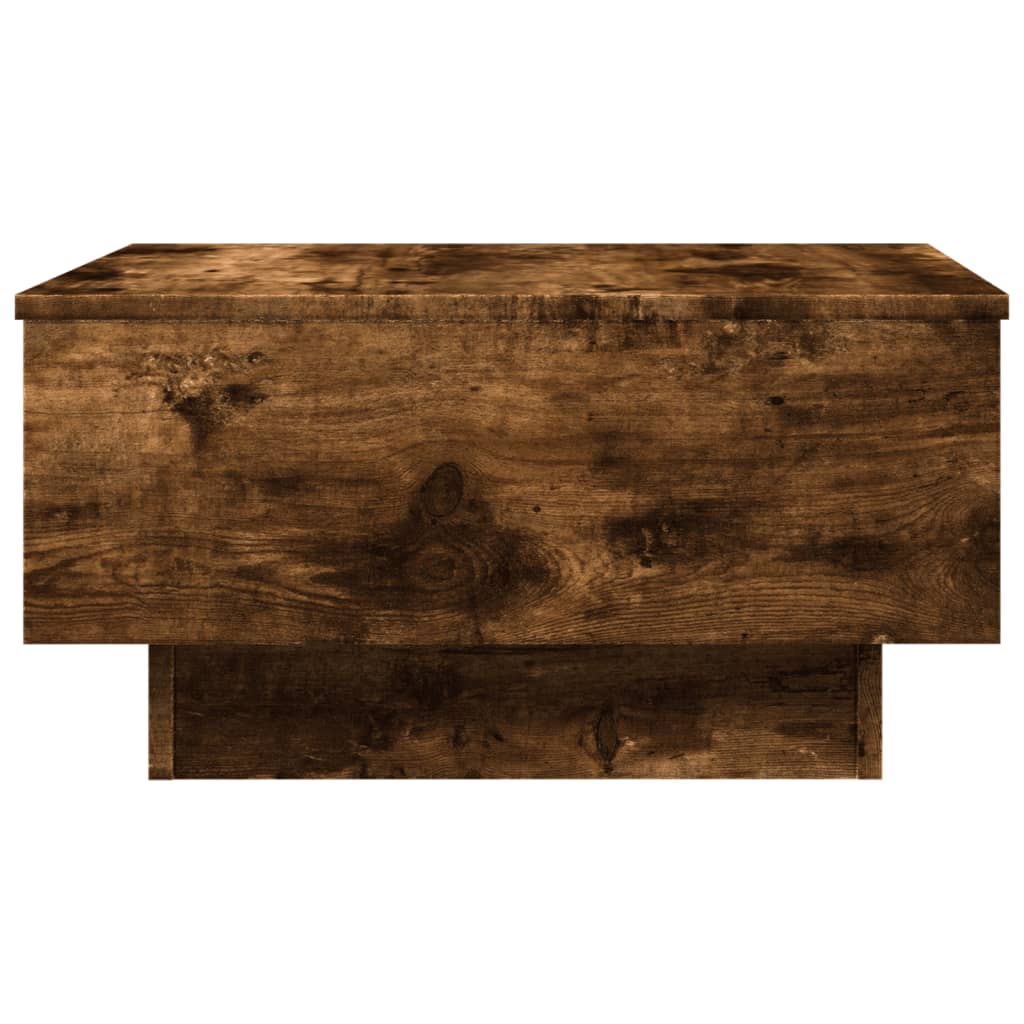 Coffee Table Smoked Oak 60x45x31 cm Engineered Wood