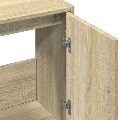 Sink Cabinet Sonoma Oak 63x29x55 cm Engineered Wood