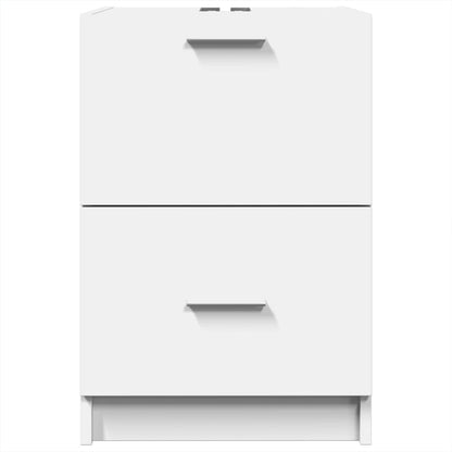 Sink Cabinet White 40x37x59 cm Engineered Wood