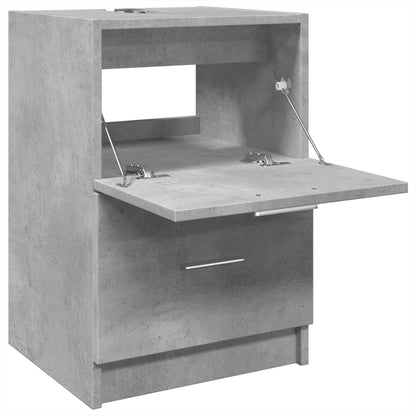 Sink Cabinet Concrete Grey 40x37x59 cm Engineered Wood