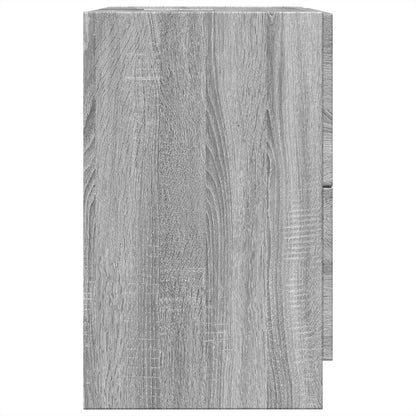 Sink Cabinet Grey Sonoma 40x37x59 cm Engineered Wood