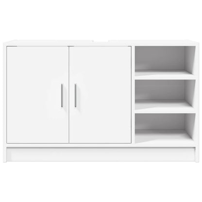 Sink Cabinet White 90x29x55 cm Engineered Wood