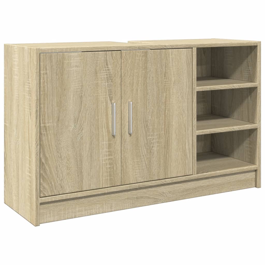 Sink Cabinet Sonoma Oak 90x29x55 cm Engineered Wood