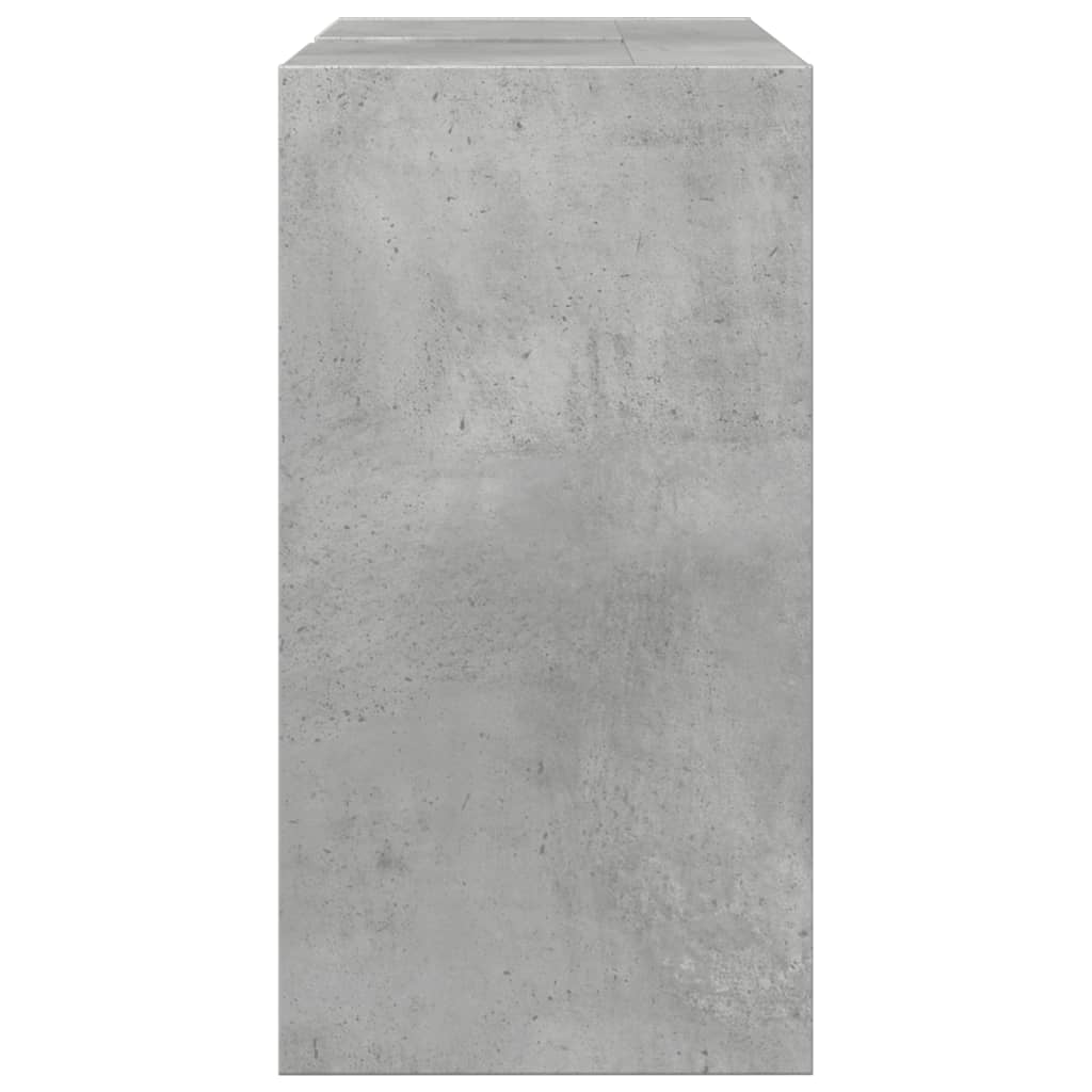 Sink Cabinet Concrete Grey 63x29x55 cm Engineered Wood