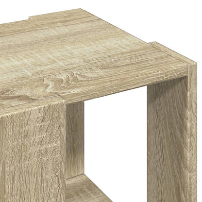 Coffee Table Sonoma Oak 32x32x30 cm Engineered Wood