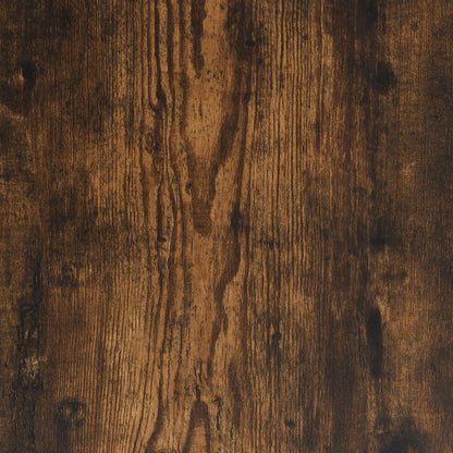 Coffee Table Smoked Oak 89.5x48x30 cm Engineered Wood