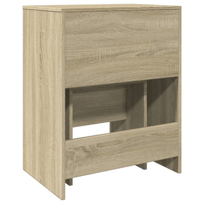 Dressing Table and Stool Sonoma Oak 60x40x113.5 cm