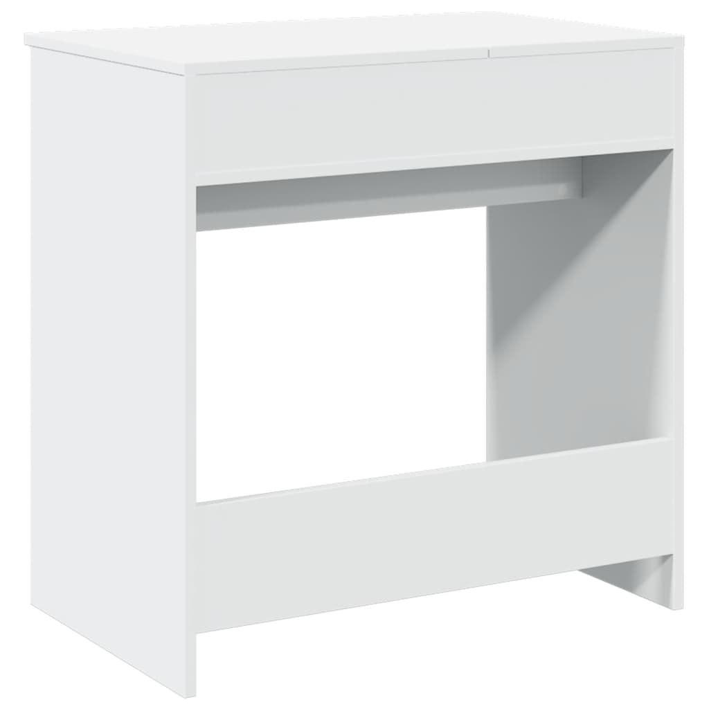 Dressing Table with Mirror White 73x46.5x120 cm