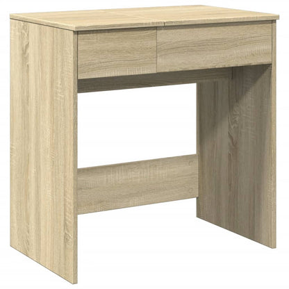 Dressing Table with Mirror Sonoma Oak 73x46.5x120 cm