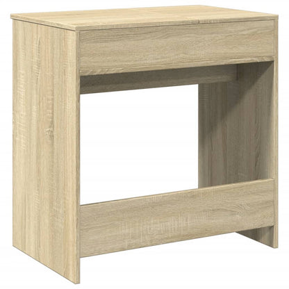 Dressing Table with Mirror Sonoma Oak 73x46.5x120 cm