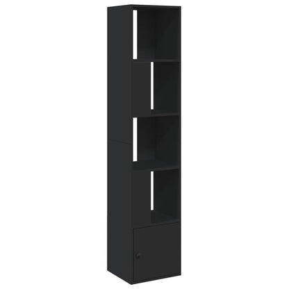 Bookcase Black 40x36x189 cm Engineered Wood