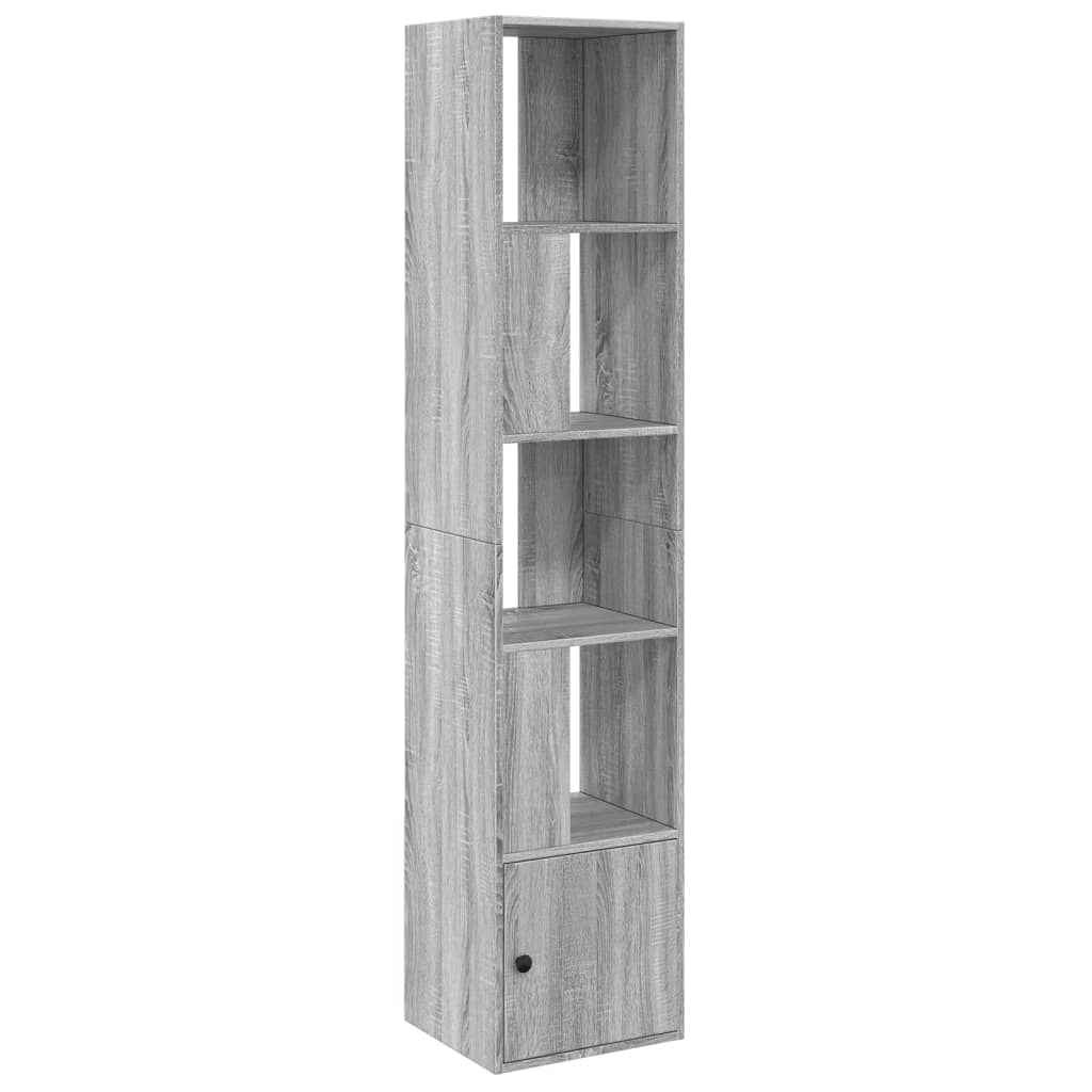 Bookcase Grey Sonoma 40x36x189 cm Engineered Wood