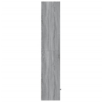 Bookcase Grey Sonoma 40x36x189 cm Engineered Wood