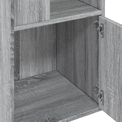 Bookcase Grey Sonoma 40x36x189 cm Engineered Wood