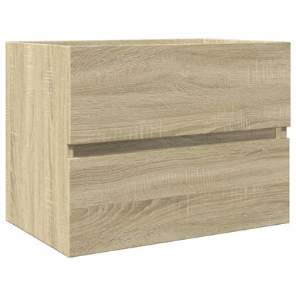 Sink Cabinet Sonoma Oak 60x38.5x45 cm Engineered Wood