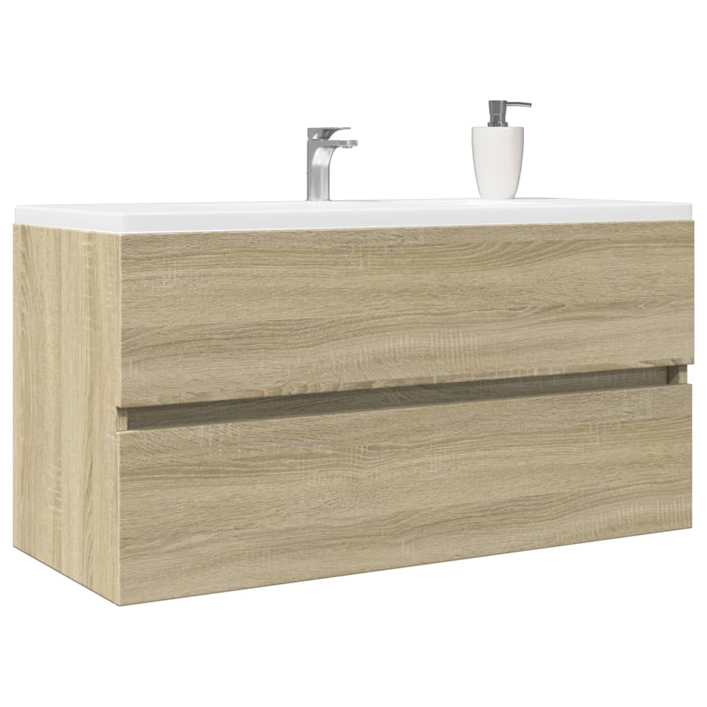 Sink Cabinet Sonoma Oak 90x38.5x45 cm Engineered Wood