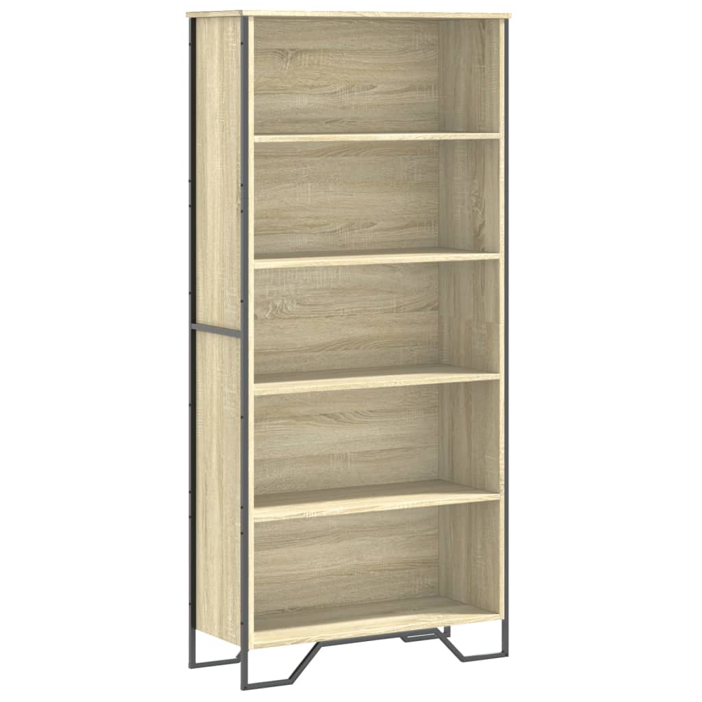 Book Cabinet Sonoma Oak 80x31x169 cm Engineered wood