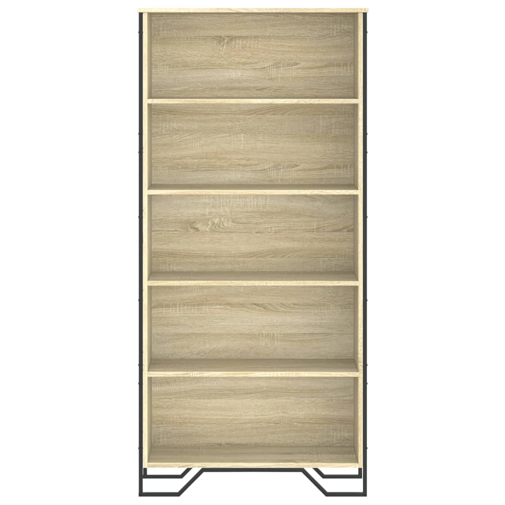 Book Cabinet Sonoma Oak 80x31x169 cm Engineered wood