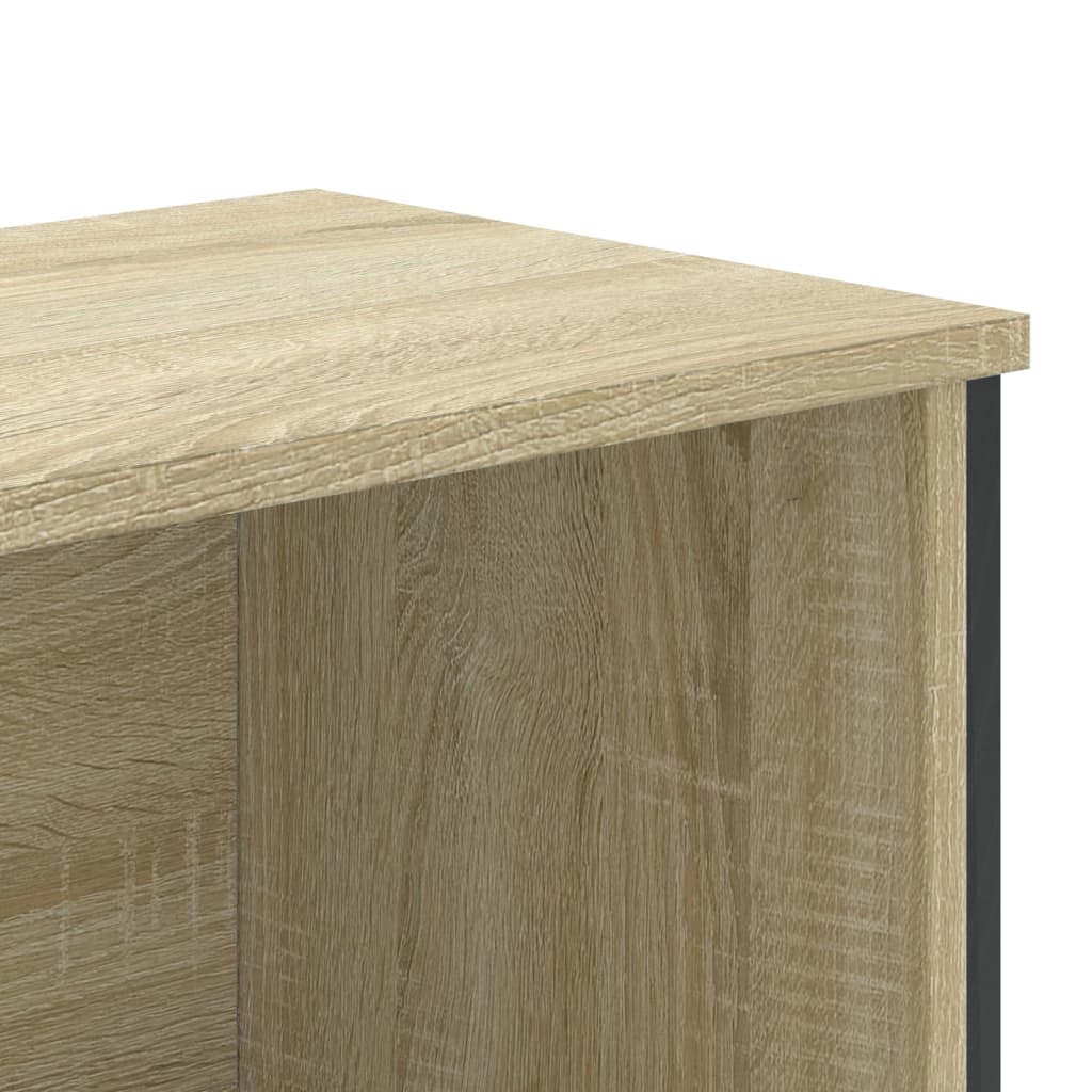 Book Cabinet Sonoma Oak 80x31x169 cm Engineered wood