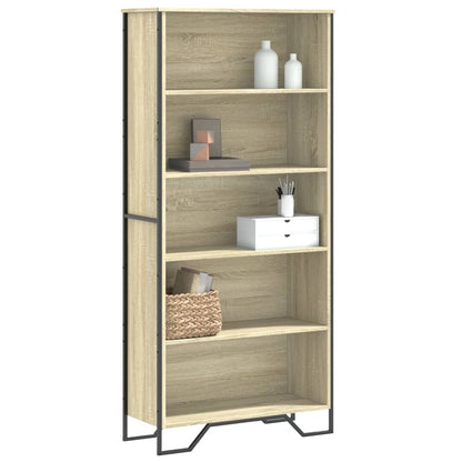 Book Cabinet Sonoma Oak 80x31x169 cm Engineered wood