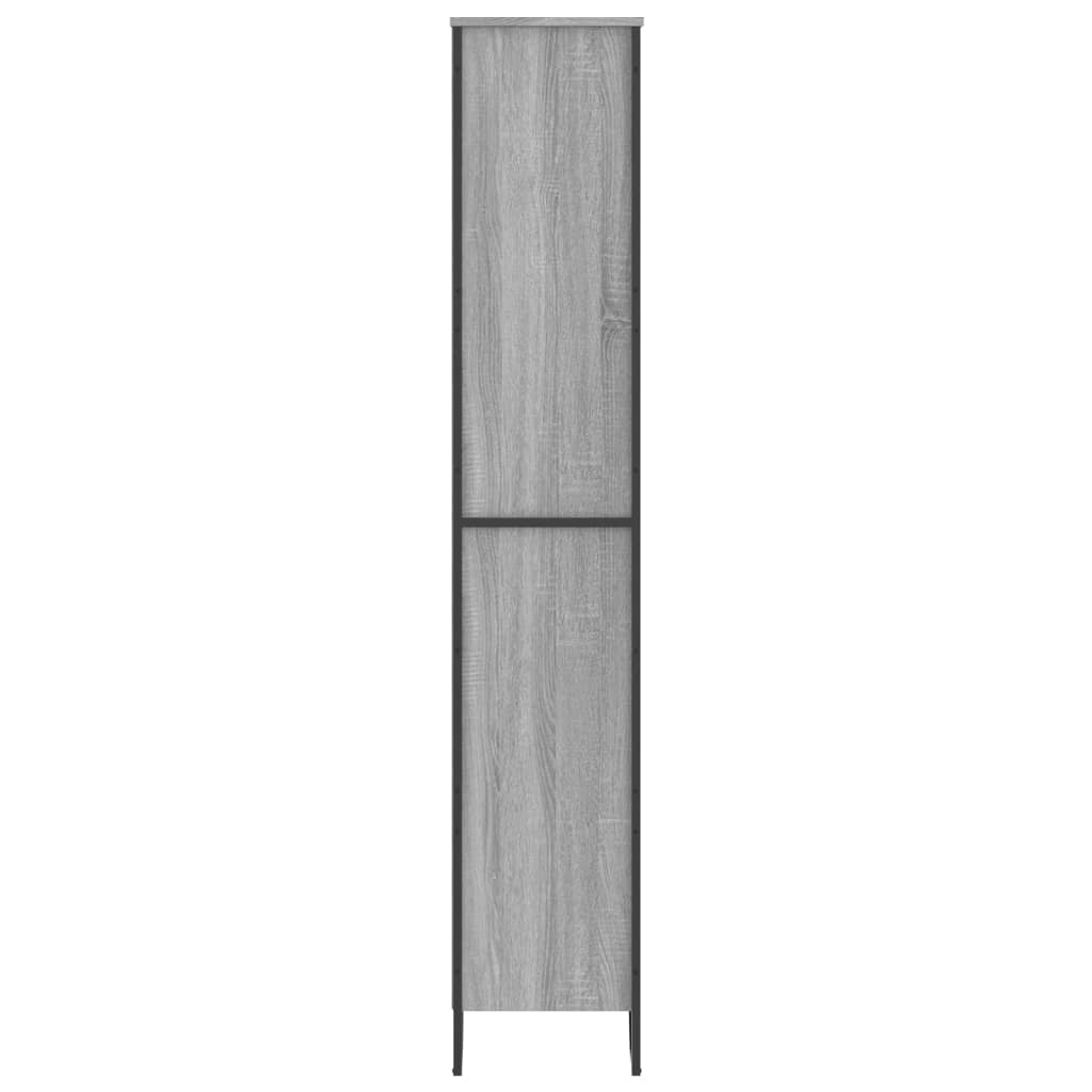 Book Cabinet Grey Sonoma 80x31x169 cm Engineered wood