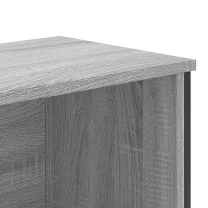 Book Cabinet Grey Sonoma 80x31x169 cm Engineered wood