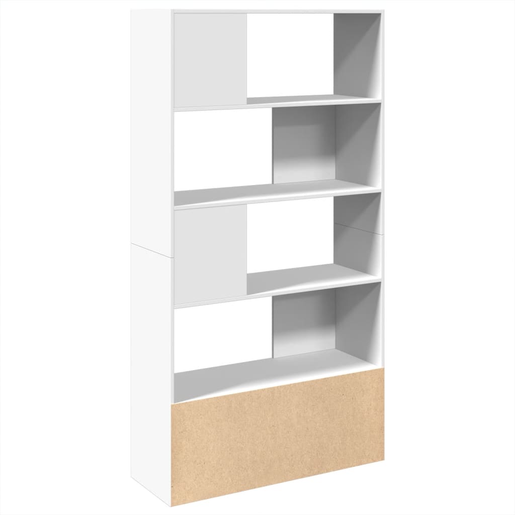 Bookcase White 100x36x189 cm Engineered Wood