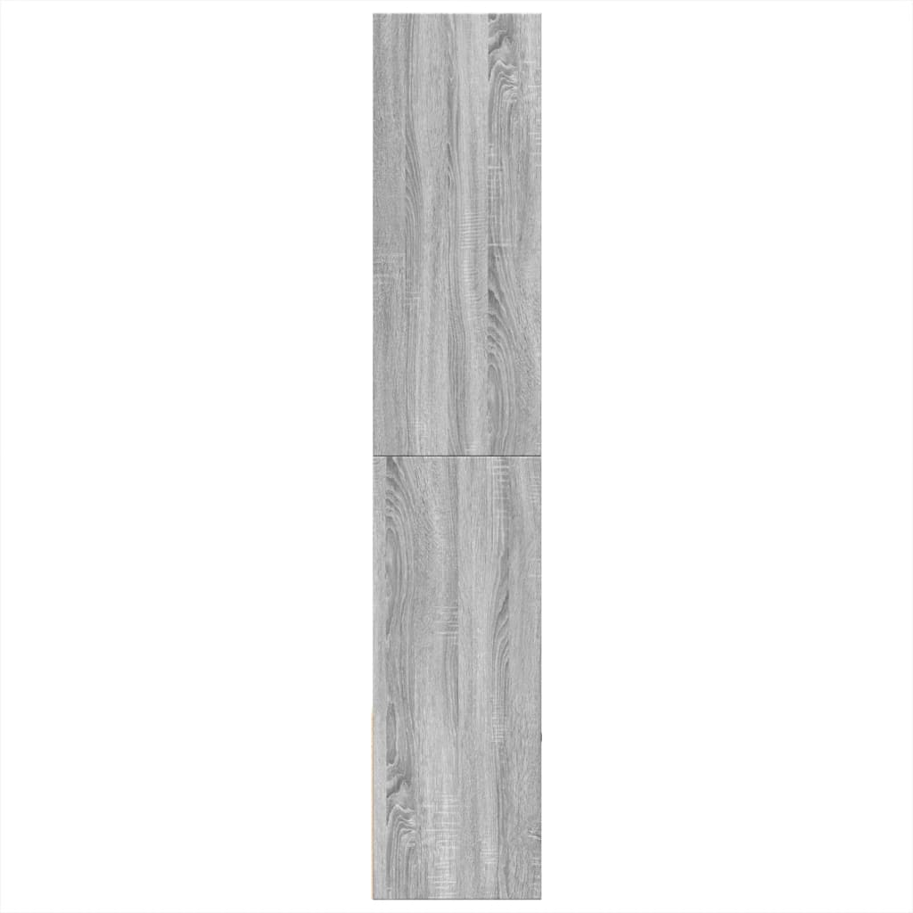 Bookcase Grey Sonoma 100x36x189 cm Engineered Wood