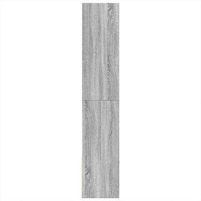 Bookcase Grey Sonoma 100x36x189 cm Engineered Wood