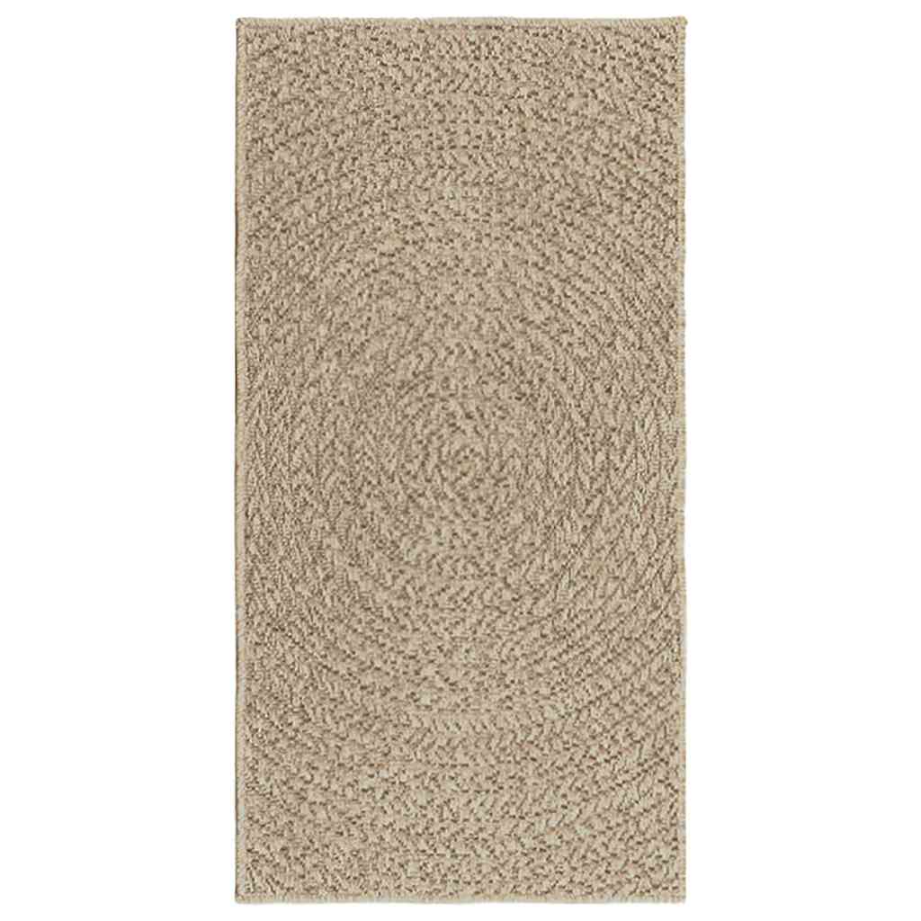 Rug ZIZUR Beige 60x110 cm Jute Look Indoor and Outdoor