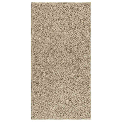 Rug ZIZUR Beige 60x110 cm Jute Look Indoor and Outdoor