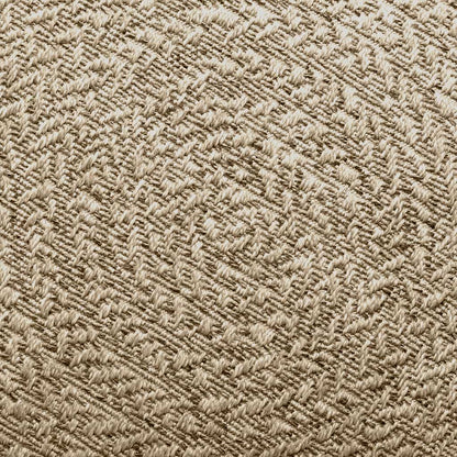 Rug ZIZUR Beige 200x290 cm Jute Look Indoor and Outdoor