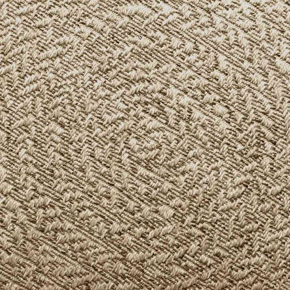 Rug ZIZUR Beige Ø 90 cm Jute Look Indoor and Outdoor